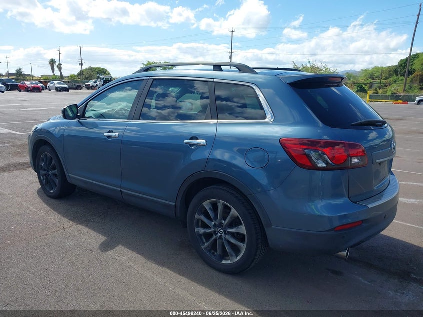 2014 Mazda Cx-9 VIN JM3TB2DV0E0435172 IAAI salvage auction — NORMAL WEAR, Clear (Hawaii), sold $775 on 2026-07-28 (photo 3)