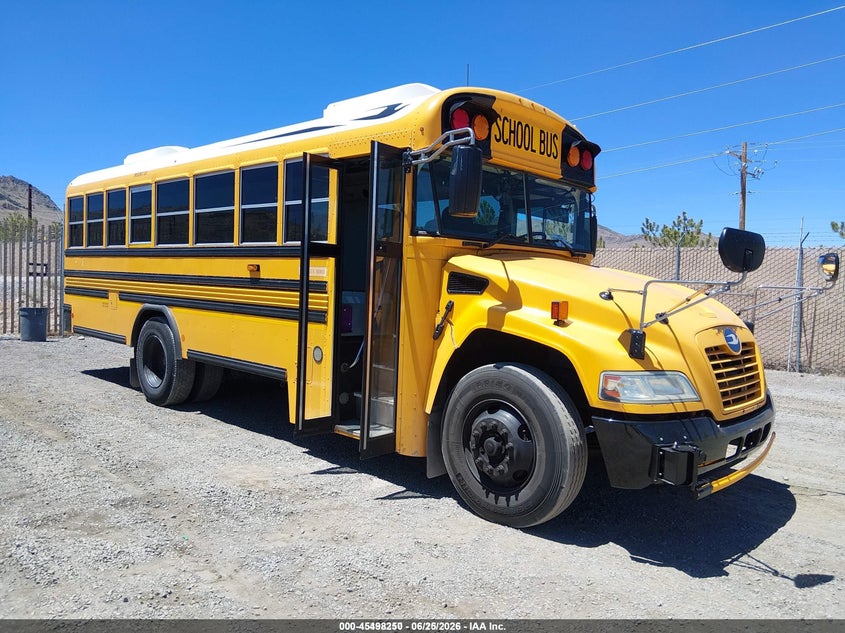 2017 Blue bird School bus / transit bus VIN 1BAKBCPAXHF328726 IAAI salvage auction — NORMAL WEAR, Sf97 (Nevada), sold $25 on 2026-07-30 (photo 1)