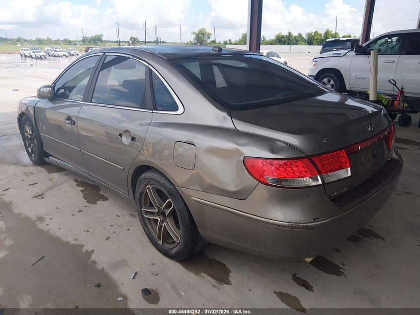 2009 Hyundai Azera VIN KMHFC46F89A388165 IAAI salvage auction — NORMAL WEAR, Original (Texas), sold $50 on 2026-07-17 (photo 3)