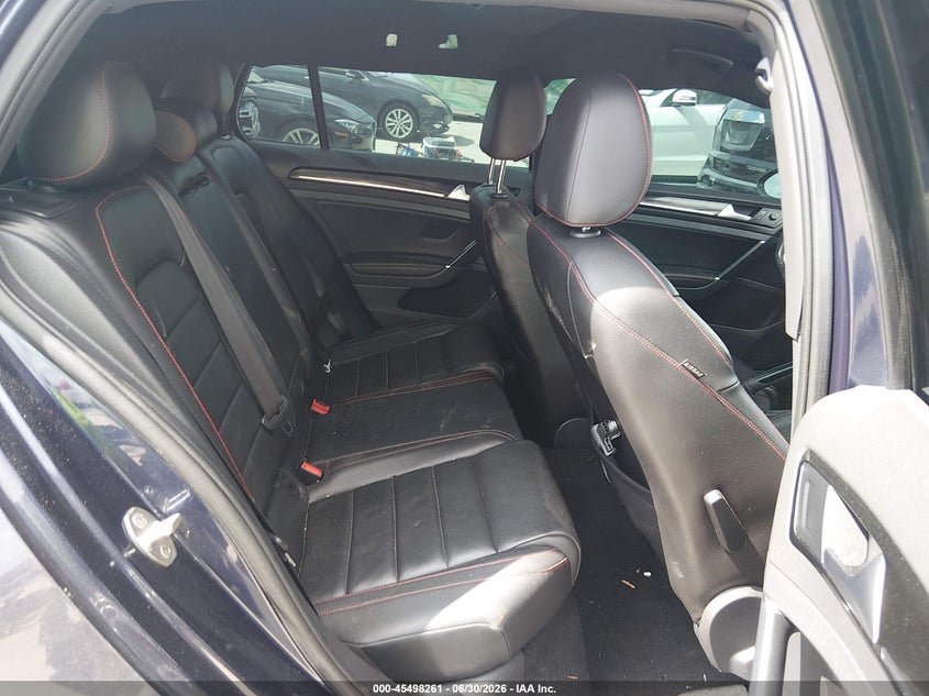 2017 Volkswagen Golf gti VIN 3VW547AU6HM072752 IAAI salvage auction — NORMAL WEAR, Original (Texas), sold $2,225 on 2026-07-10 (photo 8)