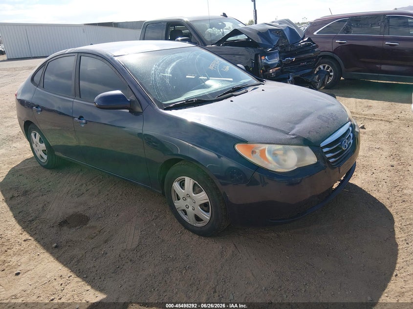 2010 Hyundai Elantra VIN KMHDU4AD5AU177969 IAAI salvage auction — NORMAL WEAR, Restored (Arizona), sold $800 on 2026-07-28 (photo 1)