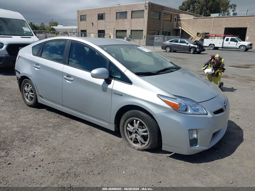 2011 Toyota Prius VIN JTDKN3DU5B0276749 IAAI salvage auction — REAR END, Salvage (California), sold $1,050 on 2026-07-29 (photo 1)