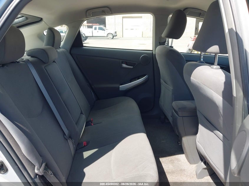 2011 Toyota Prius VIN JTDKN3DU5B0276749 IAAI salvage auction — REAR END, Salvage (California), sold $1,050 on 2026-07-29 (photo 8)