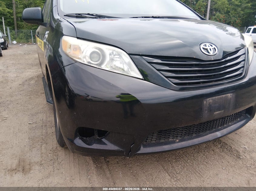 2012 Toyota Sienna VIN 5TDZK3DC0CS273643 IAAI salvage auction — NORMAL WEAR, Clear (Virginia), sold $1,000 on 2026-07-22 (photo 6)