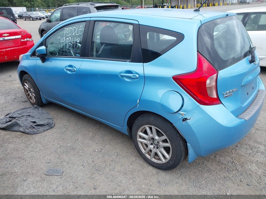 2015 Nissan Versa note VIN 3N1CE2CPXFL447629 IAAI salvage auction — NORMAL WEAR, Clear (Washington), sold $525 on 2026-07-08 (photo 3)