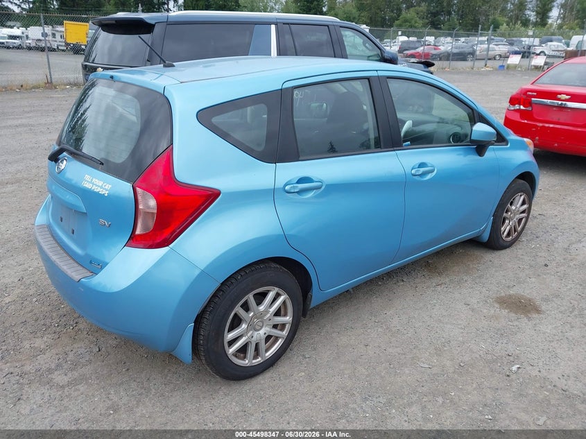 2015 Nissan Versa note VIN 3N1CE2CPXFL447629 IAAI salvage auction — NORMAL WEAR, Clear (Washington), sold $525 on 2026-07-08 (photo 4)