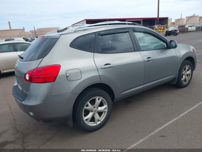 2008 Nissan Rogue VIN JN8AS58V28W120195 IAAI salvage auction — NORMAL WEAR, Clear (Hawaii), sold $100 on 2026-07-28 (photo 4)