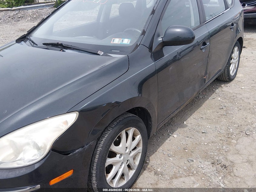 2009 Hyundai Elantra VIN KMHDC86E89U038474 IAAI salvage auction — NORMAL WEAR, Clear (Pennsylvania), sold $500 on 2026-07-24 (photo 6)