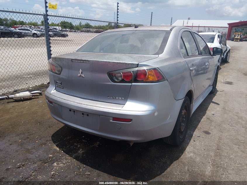 2015 Mitsubishi Lancer VIN JA32U2FU7FU004131 IAAI salvage auction — NORMAL WEAR, Reconstructed (Louisiana), sold $250 on 2026-07-27 (photo 4)