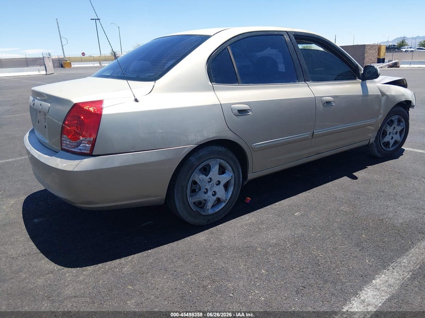 2005 Hyundai Elantra VIN KMHDN46D85U087436 IAAI salvage auction — FRONT END, Salvage (Nevada), sold $25 on 2026-07-24 (photo 4)