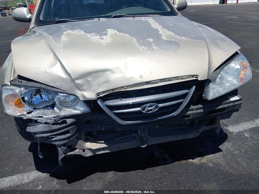 2005 Hyundai Elantra VIN KMHDN46D85U087436 IAAI salvage auction — FRONT END, Salvage (Nevada), sold $25 on 2026-07-24 (photo 6)