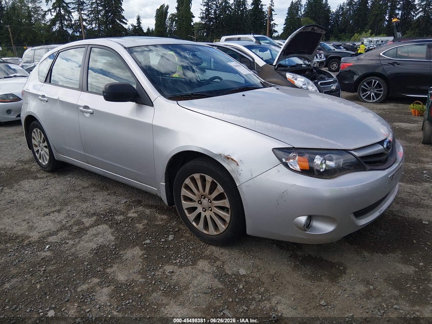 2010 Subaru Impreza VIN JF1GH6B64AH819260 IAAI salvage auction — NORMAL WEAR, Clear (Washington), sold $550 on 2026-07-08 (photo 1)