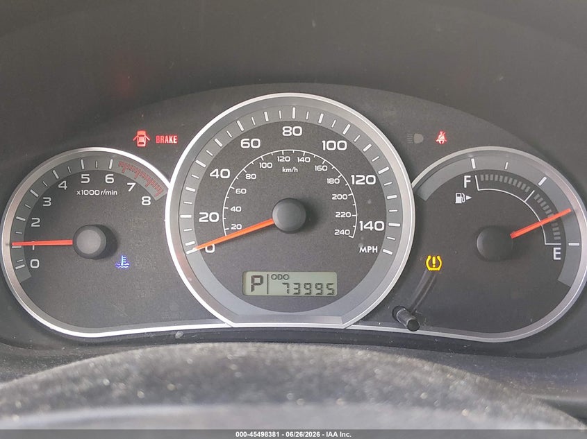 2010 Subaru Impreza VIN JF1GH6B64AH819260 IAAI salvage auction — NORMAL WEAR, Clear (Washington), sold $550 on 2026-07-08 (photo 7)