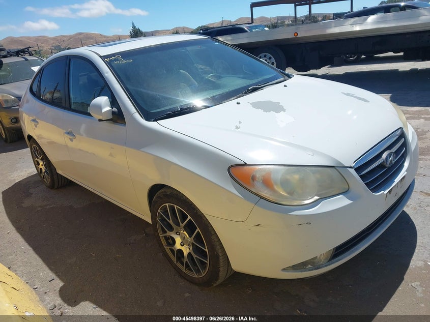 2007 Hyundai Elantra VIN KMHDU46D07U103425 IAAI salvage auction — NORMAL WEAR, Clear - Dealer Only (California), sold $850 on 2026-07-09 (photo 1)
