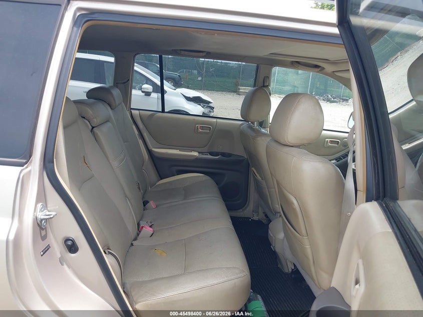 2006 Toyota Highlander VIN JTEEP21A260185273 IAAI salvage auction — NORMAL WEAR, Clear (Pennsylvania), sold $1,725 on 2026-07-17 (photo 8)