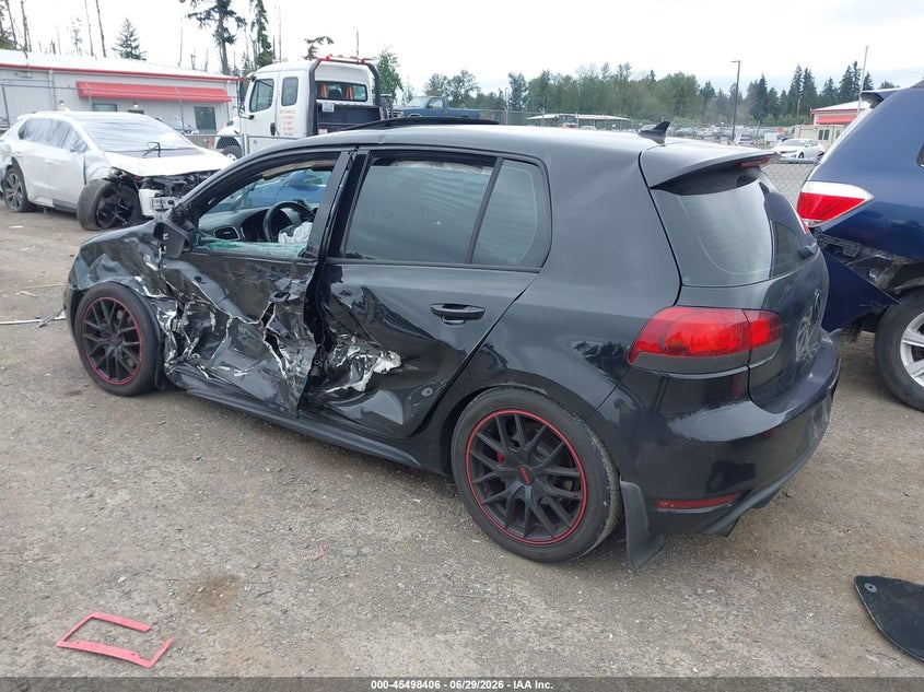 2011 Volkswagen Gti VIN WVWHD7AJ2BW105968 IAAI salvage auction — SIDE, Bill Of Sale, sold $775 on 2026-07-22 (photo 3)
