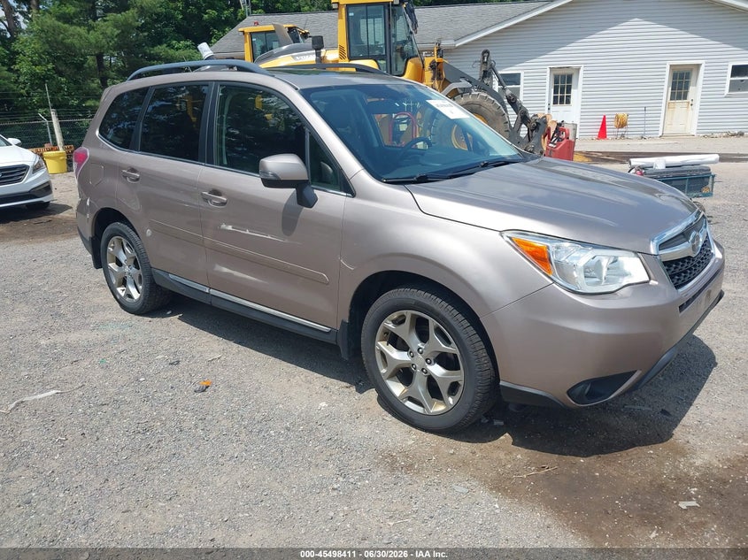 2015 Subaru Forester VIN JF2SJAUC4FH806841 IAAI salvage auction — NORMAL WEAR, Original (Ohio), sold $375 on 2026-07-06 (photo 1)