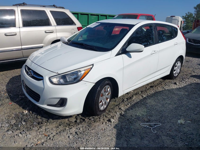 2015 Hyundai Accent VIN KMHCT5AE8FU213545 IAAI salvage auction — NORMAL WEAR, Repossession Paperwork (Georgia), sold $225 on 2026-07-21 (photo 2)