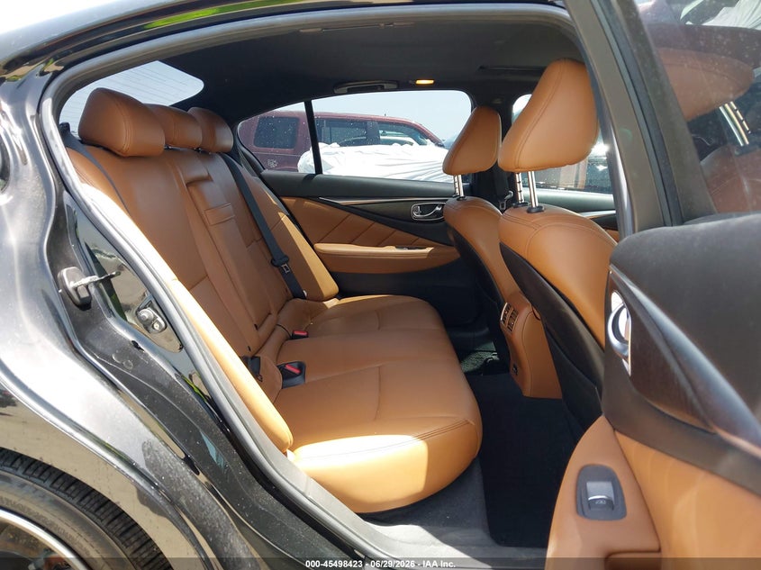 2021 Infiniti Q50 VIN JN1EV7CP1MM707358 IAAI salvage auction — REAR END, Salvage Title, sold $6,800 on 2026-09-03 (photo 8)