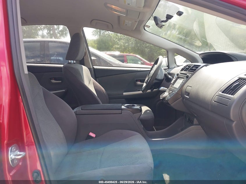 2012 Toyota Prius v VIN JTDZN3EUXC3109851 IAAI salvage auction — NORMAL WEAR, Repossession Paperwork (Georgia), sold $2,050 on 2026-07-21 (photo 5)