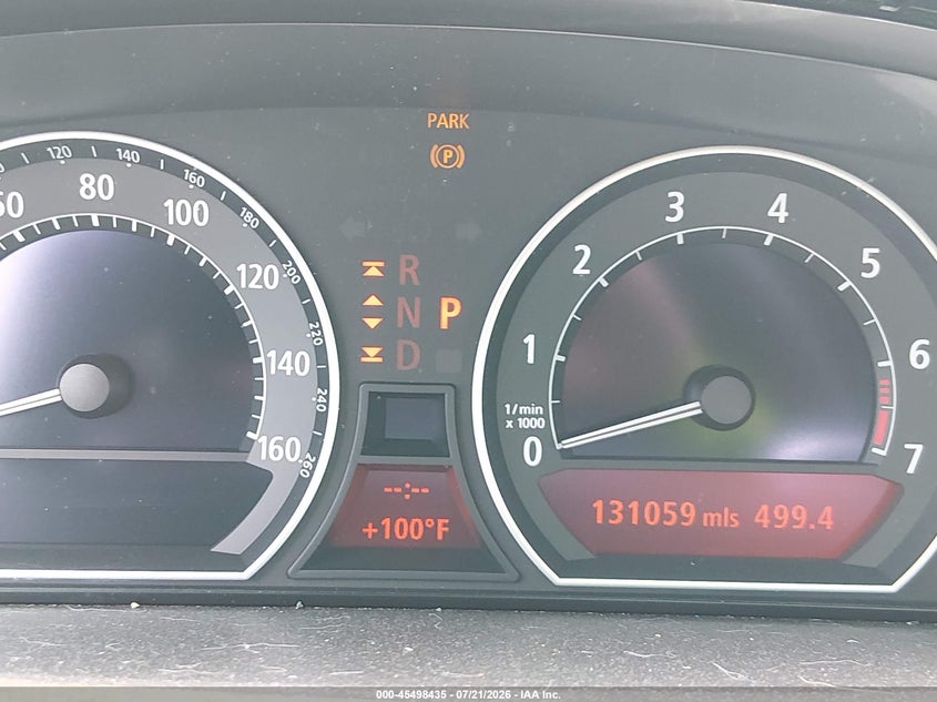 2007 BMW 7 series VIN WBAHN83577DT71618 IAAI salvage auction — NORMAL WEAR, Clear (Arizona), sold $775 on 2026-07-28 (photo 7)