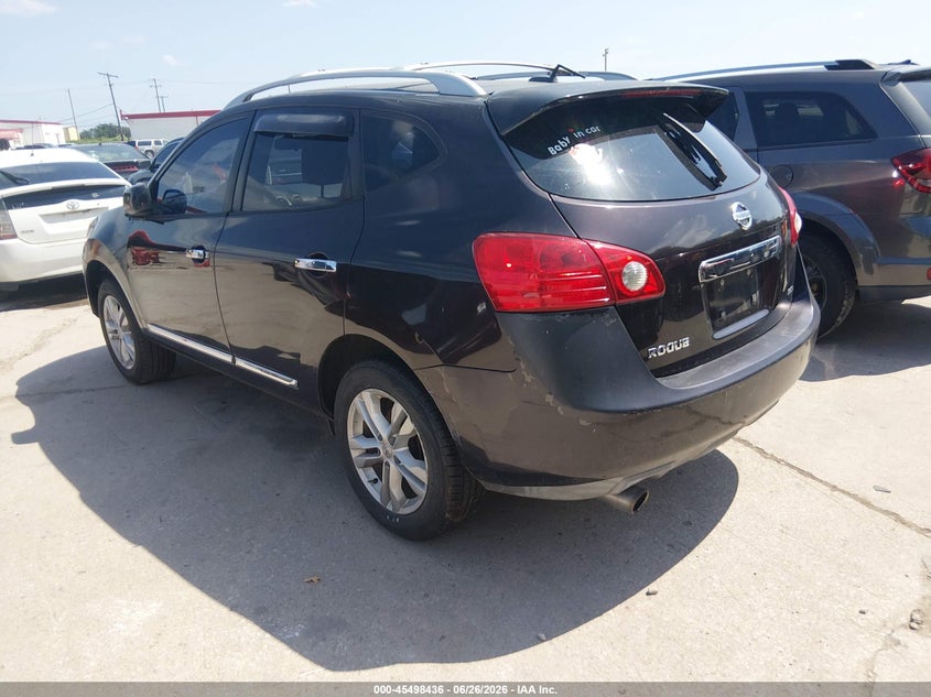 2012 Nissan Rogue VIN JN8AS5MV7CW380073 IAAI salvage auction — NORMAL WEAR, Original (Texas), sold $225 on 2026-07-20 (photo 3)