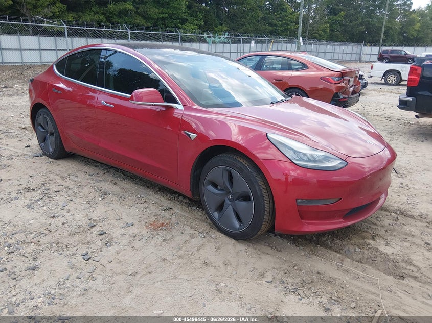 2018 Tesla Model 3 VIN 5YJ3E1EB2JF130167 IAAI salvage auction — ELECTRICAL, Clear (Georgia), sold $4,775 on 2026-07-09 (photo 1)