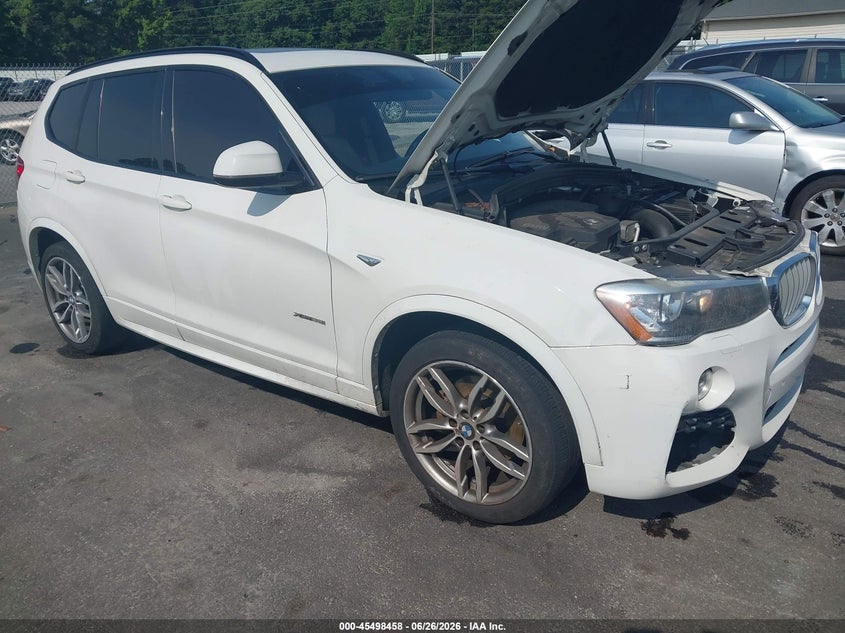 2017 BMW X3 VIN 5UXWX9C35H0T25172 IAAI salvage auction — NORMAL WEAR, Repossession Paperwork (Georgia), sold $300 on 2026-07-22 (photo 1)