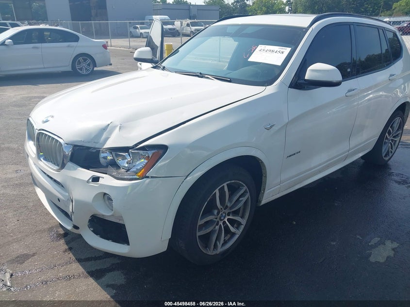 2017 BMW X3 VIN 5UXWX9C35H0T25172 IAAI salvage auction — NORMAL WEAR, Repossession Paperwork (Georgia), sold $300 on 2026-07-22 (photo 2)