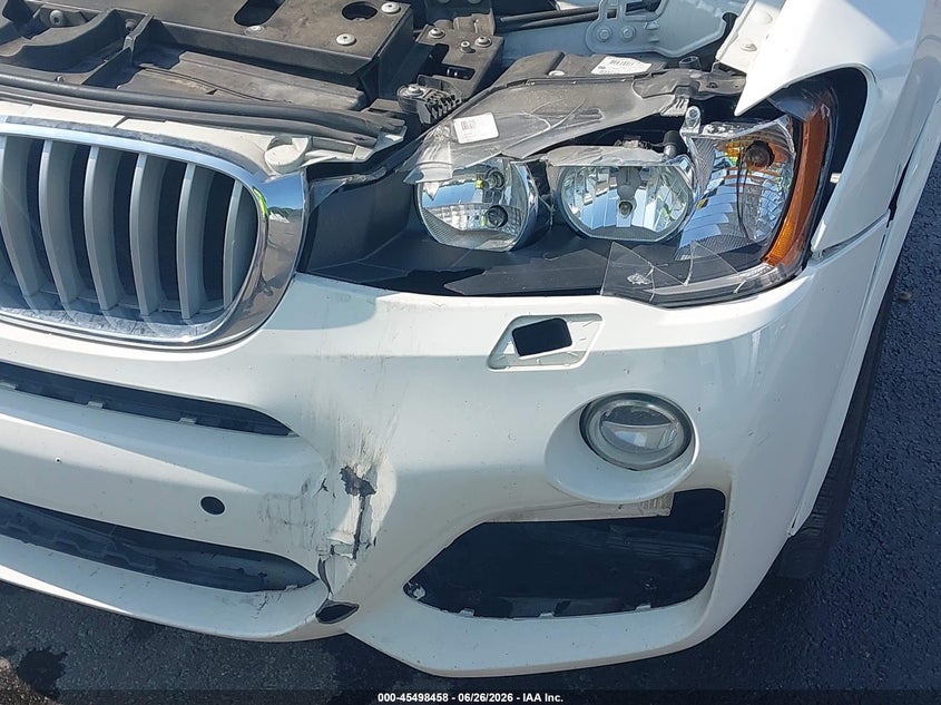 2017 BMW X3 VIN 5UXWX9C35H0T25172 IAAI salvage auction — NORMAL WEAR, Repossession Paperwork (Georgia), sold $300 on 2026-07-22 (photo 6)
