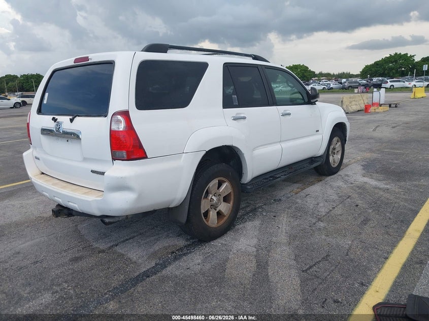 2006 Toyota 4runner VIN JTEZU14R568045371 IAAI salvage auction — NORMAL WEAR, Clear (Florida), sold $675 on 2026-07-30 (photo 4)