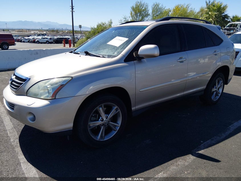 2007 Lexus Rx 400h VIN JTJHW31UX72020482 IAAI salvage auction — NORMAL WEAR, Clear (Nevada), sold $4,050 on 2026-07-31 (photo 2)