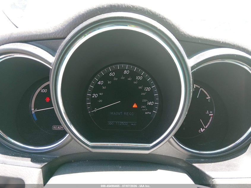 2007 Lexus Rx 400h VIN JTJHW31UX72020482 IAAI salvage auction — NORMAL WEAR, Clear (Nevada), sold $4,050 on 2026-07-31 (photo 7)