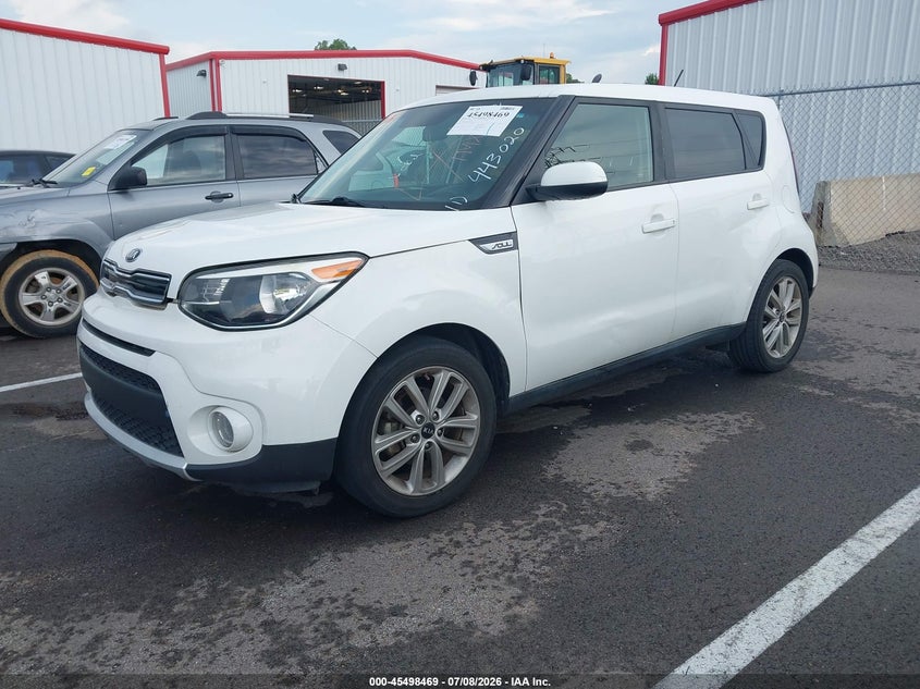 2017 Kia Soul VIN KNDJP3A57H7443020 IAAI salvage auction — NORMAL WEAR, Clear (Tennessee), sold $625 on 2026-07-28 (photo 2)