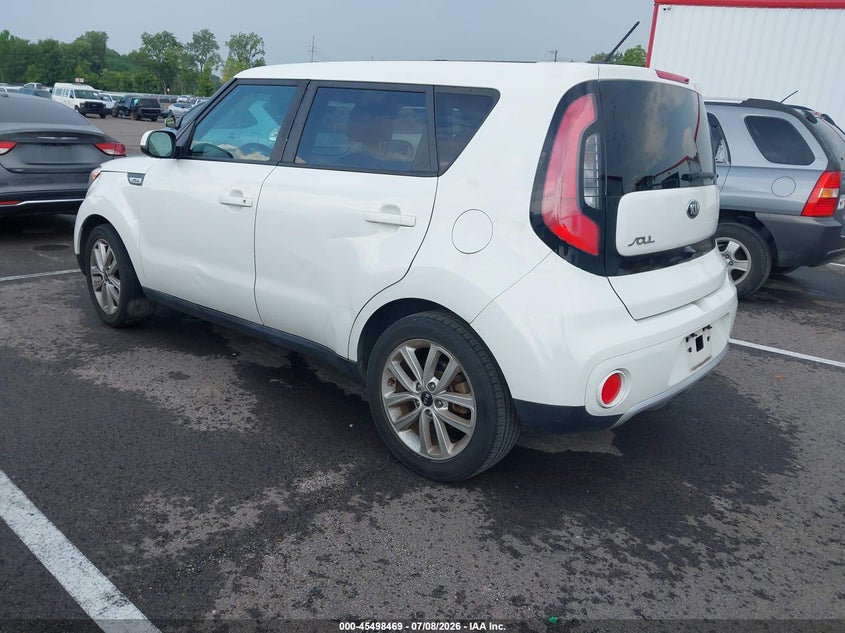 2017 Kia Soul VIN KNDJP3A57H7443020 IAAI salvage auction — NORMAL WEAR, Clear (Tennessee), sold $625 on 2026-07-28 (photo 3)