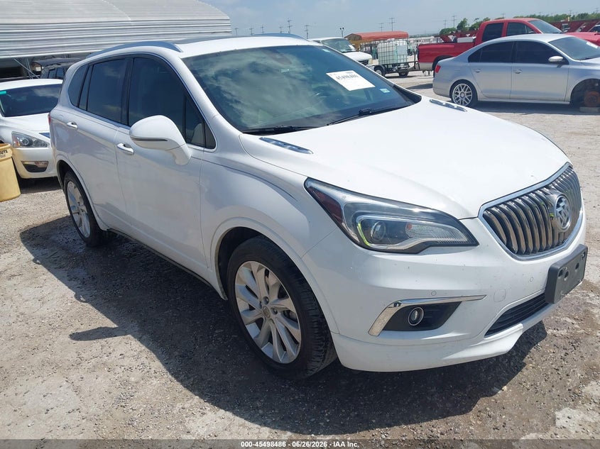 2018 Buick Envision VIN LRBFX3SX4JD004496 IAAI salvage auction — NORMAL WEAR, Original (Texas), sold $3,950 on 2026-07-27 (photo 1)