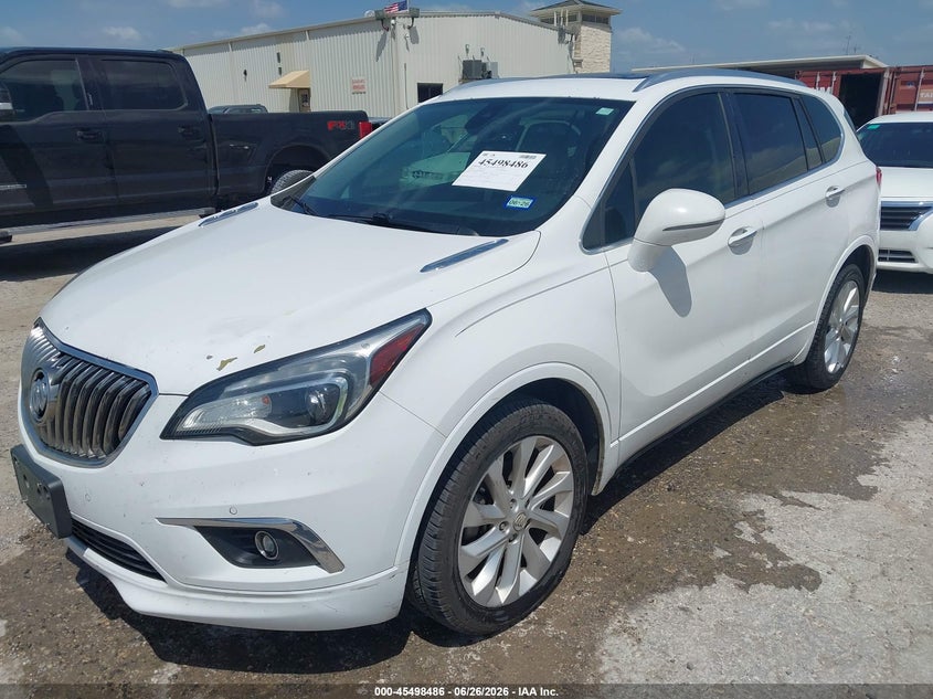 2018 Buick Envision VIN LRBFX3SX4JD004496 IAAI salvage auction — NORMAL WEAR, Original (Texas), sold $3,950 on 2026-07-27 (photo 2)