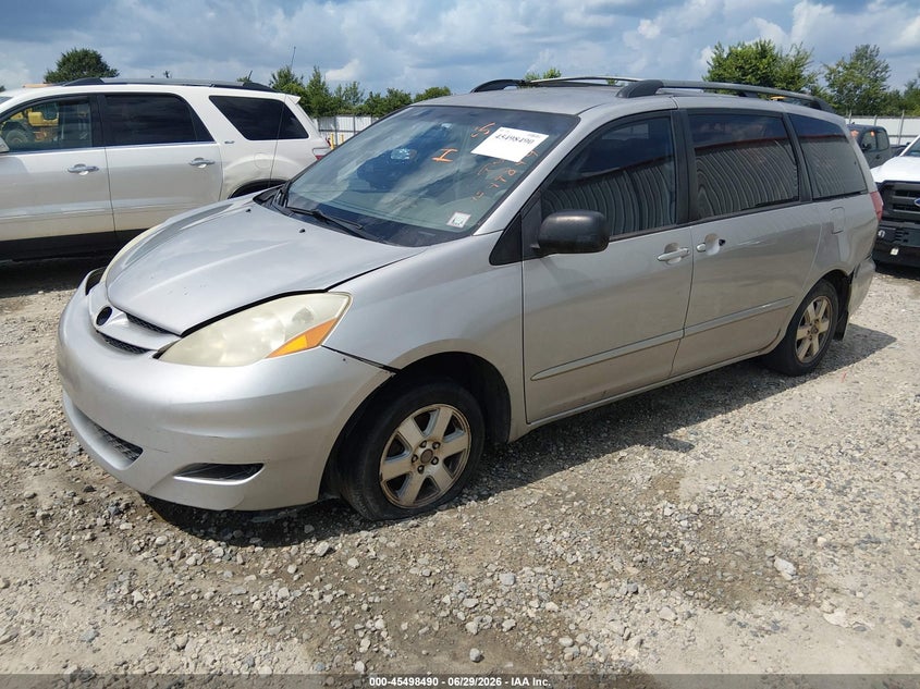 2006 Toyota Sienna VIN 5TDZA23C16S392479 IAAI salvage auction — NORMAL WEAR, Repossession Paperwork (Georgia), sold $450 on 2026-07-23 (photo 2)