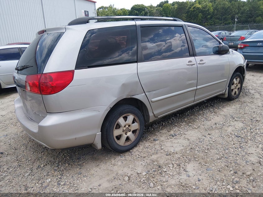 2006 Toyota Sienna VIN 5TDZA23C16S392479 IAAI salvage auction — NORMAL WEAR, Repossession Paperwork (Georgia), sold $450 on 2026-07-23 (photo 4)
