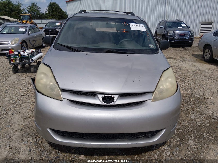 2006 Toyota Sienna VIN 5TDZA23C16S392479 IAAI salvage auction — NORMAL WEAR, Repossession Paperwork (Georgia), sold $450 on 2026-07-23 (photo 6)