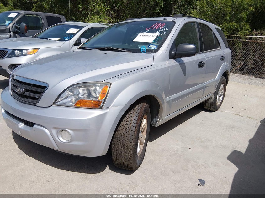 2007 Kia Sorento VIN KNDJD736475667118 IAAI salvage auction — NORMAL WEAR, Original (Texas), sold $400 on 2026-07-20 (photo 2)