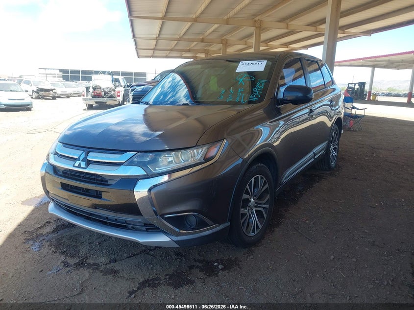 2018 Mitsubishi Outlander VIN JA4AD2A3XJZ001595 IAAI salvage auction — NORMAL WEAR, Clear (Arizona), sold $25 on 2026-07-28 (photo 2)