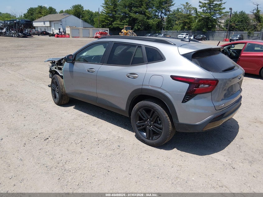 2025 Chevrolet Trax VIN KL77LKEP8SC138942 IAAI salvage auction — FRONT END, Clear (New Jersey), sold $11,400 on 2026-07-14 (photo 3)