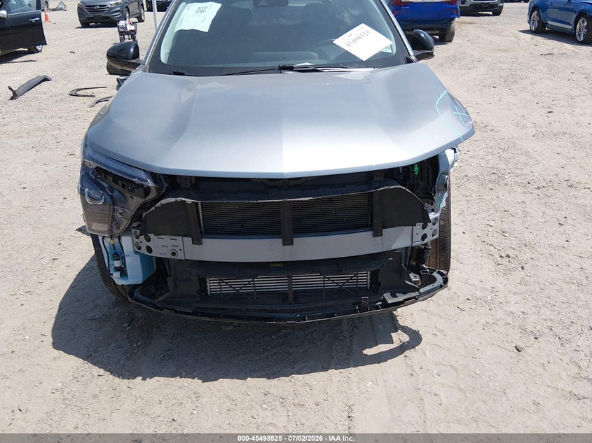 2025 Chevrolet Trax VIN KL77LKEP8SC138942 IAAI salvage auction — FRONT END, Clear (New Jersey), sold $11,400 on 2026-07-14 (photo 6)