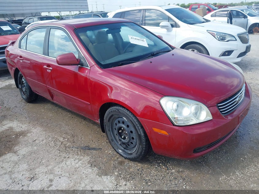 2007 Kia Optima VIN KNAGE123275111883 IAAI salvage auction — NORMAL WEAR, Original (Texas), sold $25 on 2026-07-29 (photo 1)