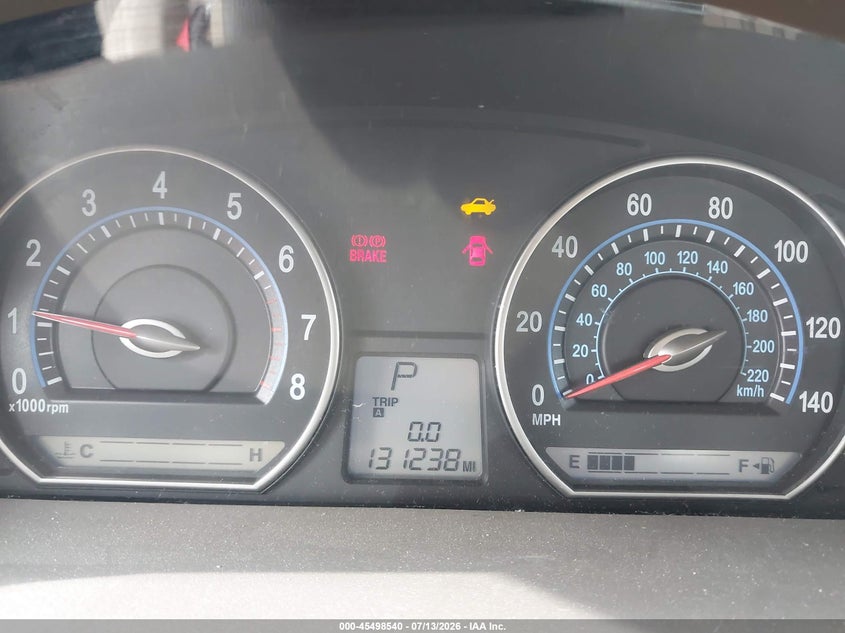 2007 Kia Optima VIN KNAGE123275111883 IAAI salvage auction — NORMAL WEAR, Original (Texas), sold $25 on 2026-07-29 (photo 7)