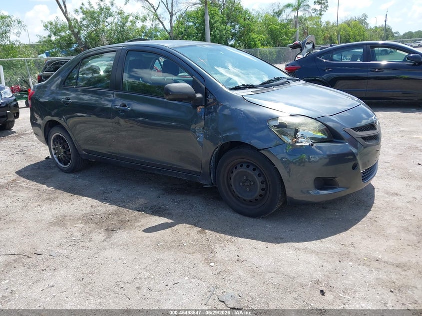 2007 Toyota Yaris VIN JTDBT923171026333 IAAI salvage auction — FRONT END, Rebuildable (Florida), sold $1,200 on 2026-07-29 (photo 1)