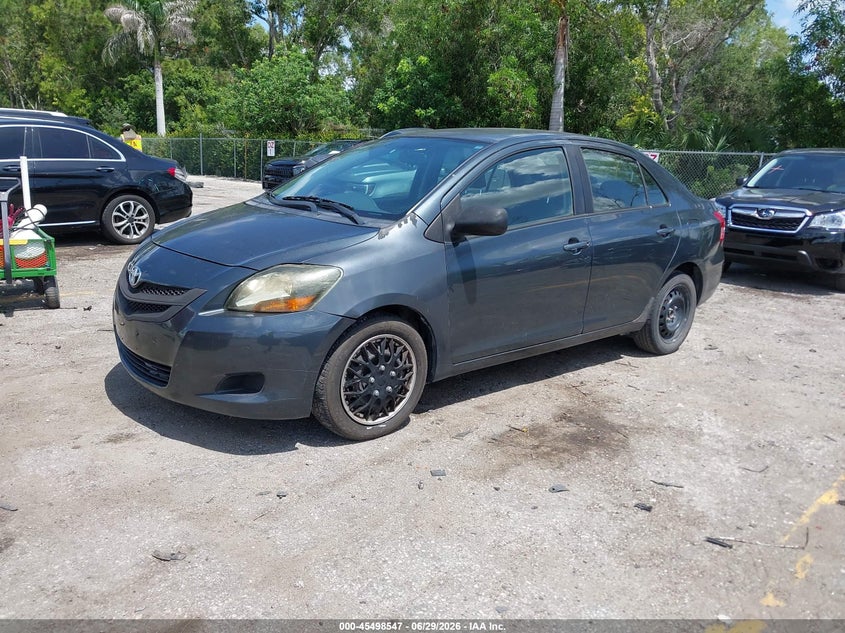 2007 Toyota Yaris VIN JTDBT923171026333 IAAI salvage auction — FRONT END, Rebuildable (Florida), sold $1,200 on 2026-07-29 (photo 2)