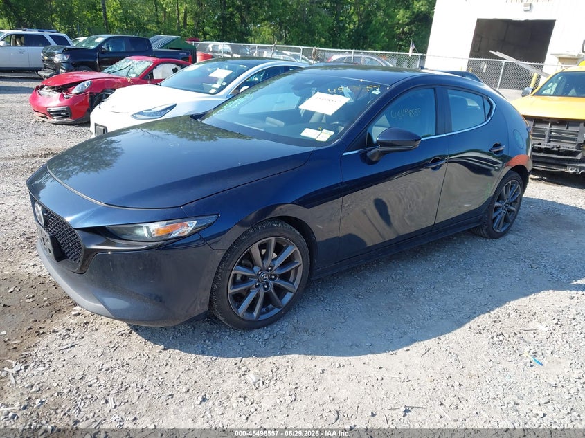 2020 Mazda 3 VIN JM1BPBLM2L1174780 IAAI salvage auction — REAR END, Wait Title, sold $75 on 2026-07-28 (photo 2)