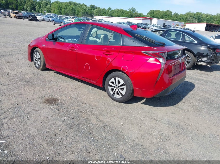 2017 Toyota Prius VIN JTDKARFU6H3527801 IAAI salvage auction — SIDE, Salvage Title, sold $2,850 on 2026-07-30 (photo 3)